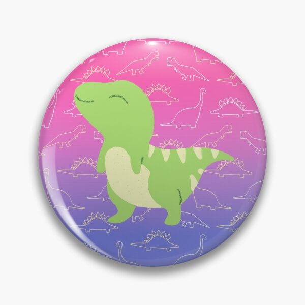 Item preview, Cute Subtle Bisexual Dinosaur designed and sold by LyssaByssa.