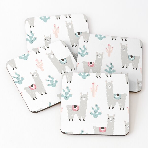 Item preview, Cute Llama Illustration Pattern designed and sold by fainaobun.