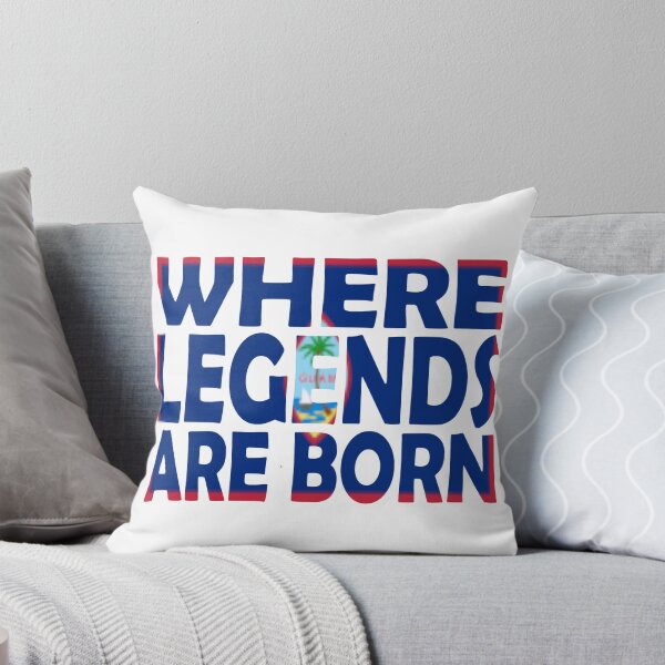 Item preview, Guam Flag - Where Legends Are Born designed and sold by Quotes-I-Wear.