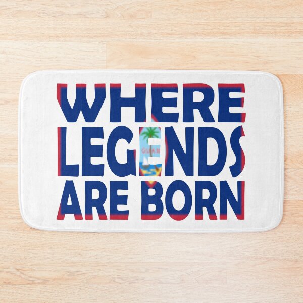 Item preview, Guam Flag - Where Legends Are Born designed and sold by Quotes-I-Wear.