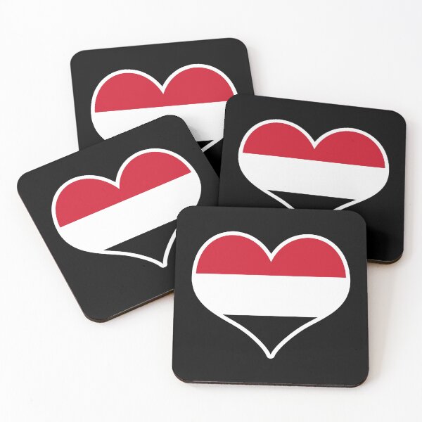 Item preview, Yemen Flag Heart designed and sold by PKHalford.