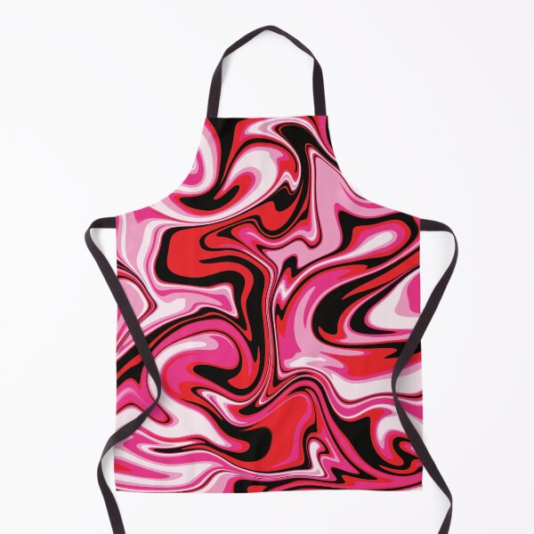 Item preview, Red pink black marble abstract designed and sold by Tanya Mihe.