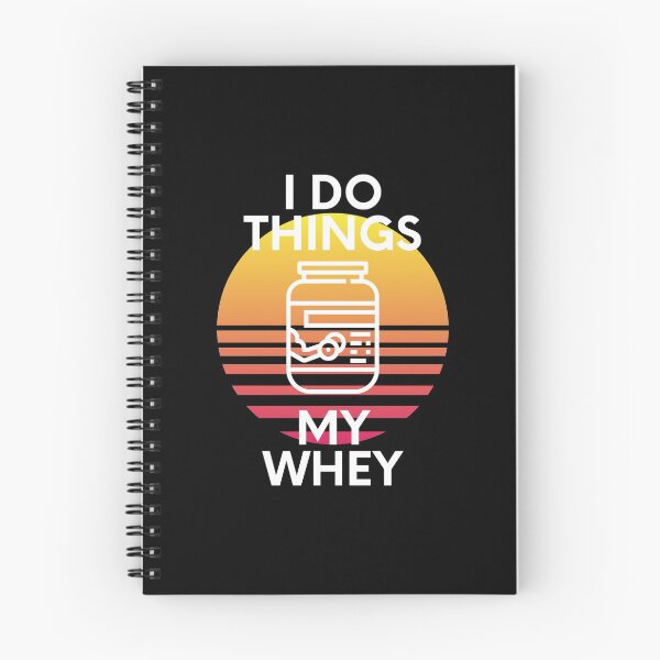 Item preview, I Do Things My Whey Protein Sarcastic Saying designed and sold by EllConApparel.