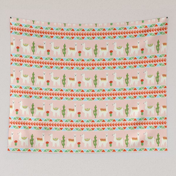 Item preview, Funny Llama On Pattern designed and sold by fainaobun.