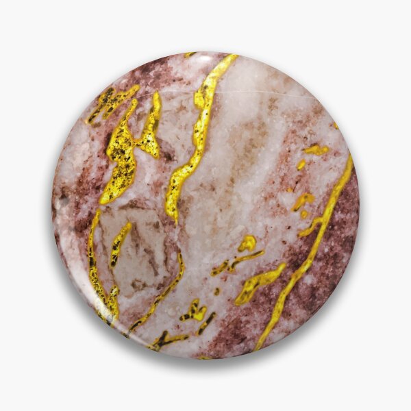 Item preview, Pink and Golden Marble Texture  designed and sold by TheSkullArmy.