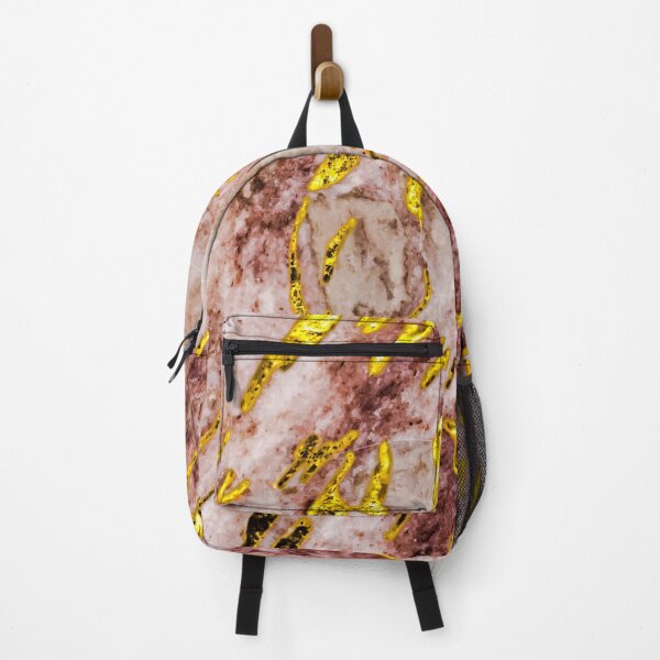 Item preview, Pink and Golden Marble Texture  designed and sold by TheSkullArmy.