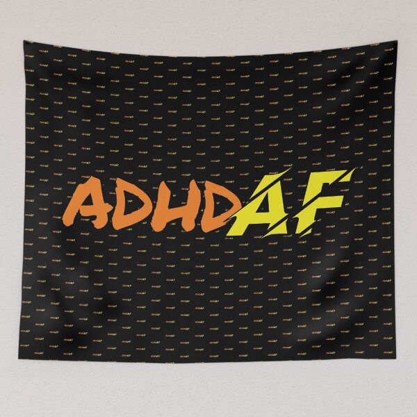 Aperçu de l'œuvre AF TDAH v2 créée et vendue par adhdeverything.