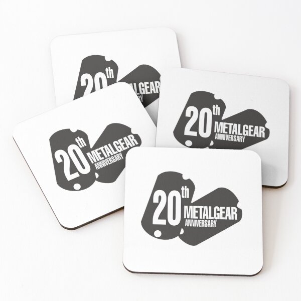 Item preview, Metal Gear 20th Anniversary Logo designed and sold by OuterOutlet.