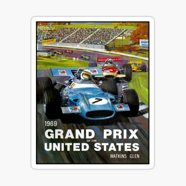 Artikel-Vorschau von GRAND PRIX DER VEREINIGTEN STAATEN: Watkins Glen Print, designt und verkauft von posterbobs.