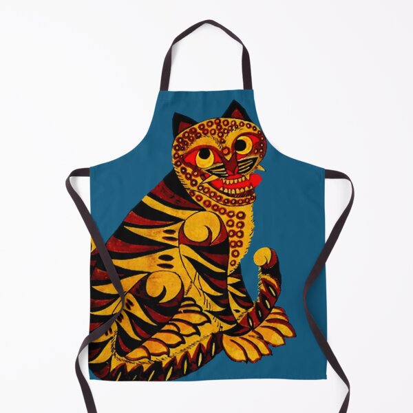 Item preview, Korean Folk Art Happy Tiger designed and sold by TheWitchsWolf.