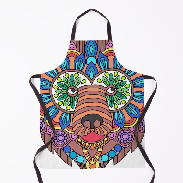 Item preview, Mandala bear designed and sold by THE MNM.