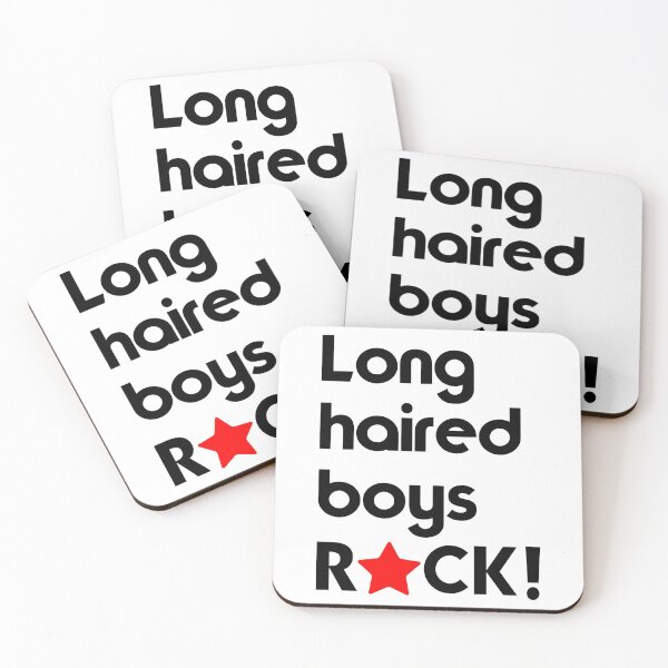 Item preview, Long Haired Boys Rock!, Long Hair Don't Care designed and sold by lfinkbeiner12.