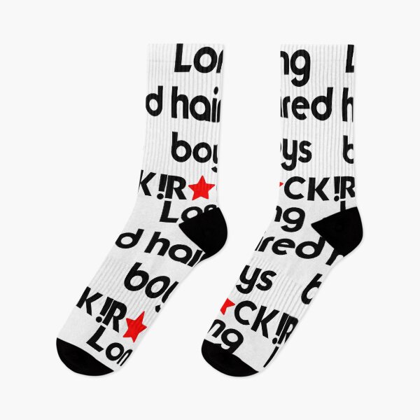 Item preview, Long Haired Boys Rock!, Long Hair Don't Care designed and sold by lfinkbeiner12.