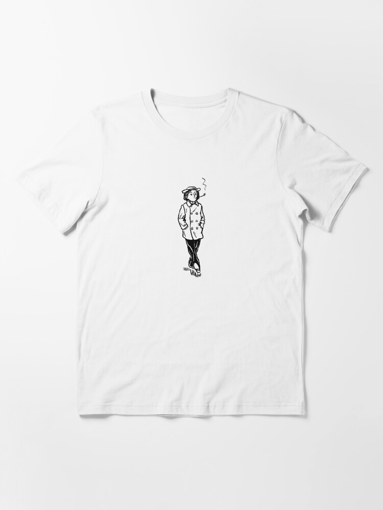Alternate view of Rimbaud "Contemplating, Mostly" by Julian Peters Essential T-Shirt