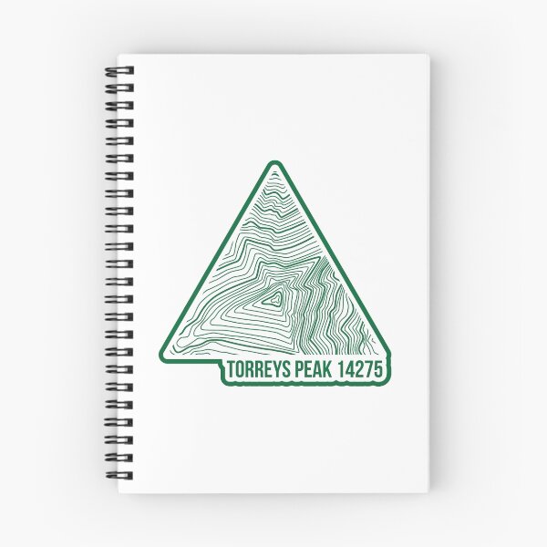 Item preview, Torreys Peak Topo Update Green designed and sold by januarybegan.