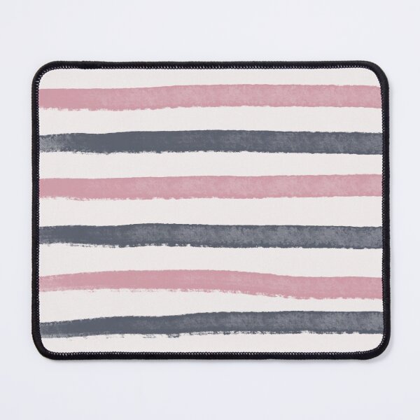 Item preview, “Stripes” 3 | Dusty Pink and Grey Design designed and sold by LiseHoltArt.