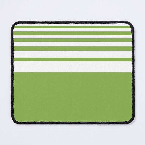 Item preview, COLOR OF THE YEAR 2017 GREENERY - GRADUATED STRIPES - GREENERY -GREEN AND WHITE STRIPES designed and sold by ozcushions.