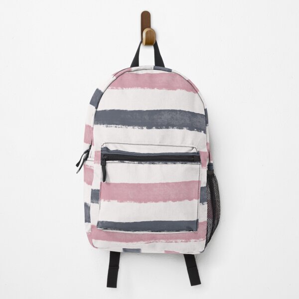 Item preview, “Stripes” 3 | Dusty Pink and Grey Design designed and sold by LiseHoltArt.