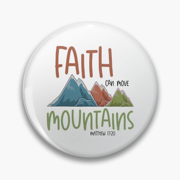 Item preview, Faith can move mountains designed and sold by Cane & Abel Creations ..