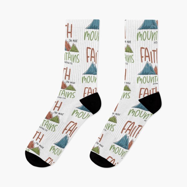 Item preview, Faith can move mountains designed and sold by Cane & Abel Creations ..