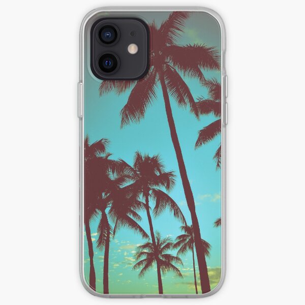 Vintage Tropical Palms iPhone Soft Case