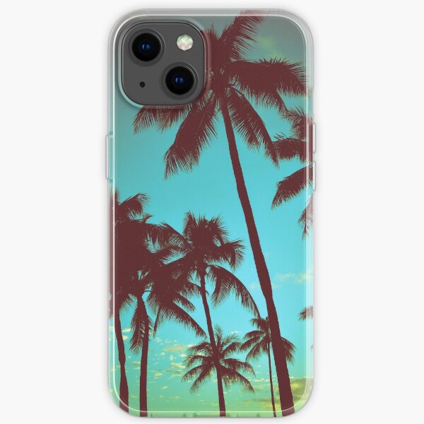 Vintage Tropical Palms iPhone Soft Case