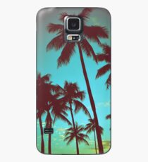 Vintage tropische Palmen Hülle & Skin für Samsung Galaxy