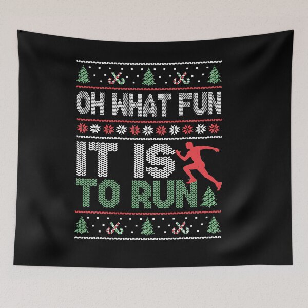 Item preview, Oh What Fun It Is To Run Christmas Running Ugly designed and sold by kayelex.