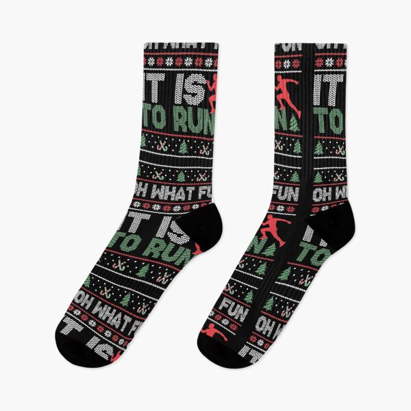 Item preview, Oh What Fun It Is To Run Christmas Running Ugly designed and sold by kayelex.