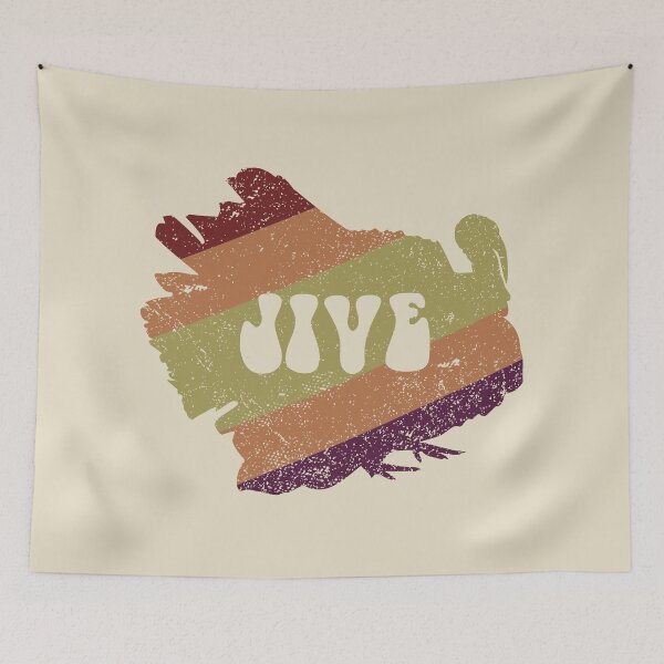 Item preview, Jive Turkey - Groovy Thanksgiving - Vintage Retro designed and sold by DesignByLeo.