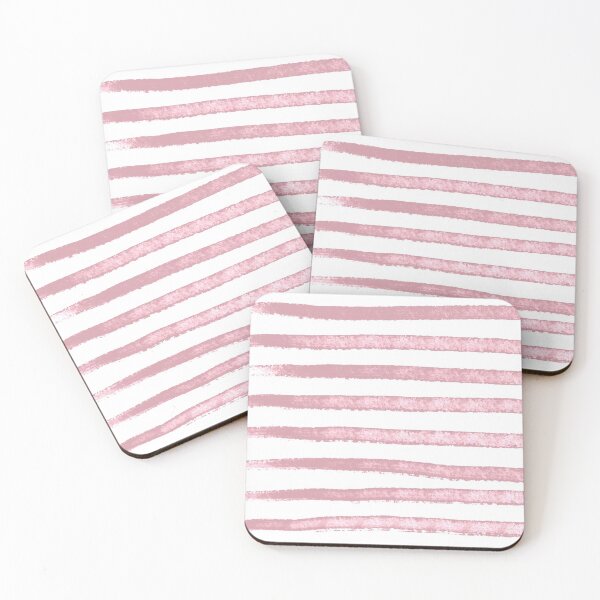 Item preview, “Stripes” 2 | Dusty Pink Design designed and sold by LiseHoltArt.