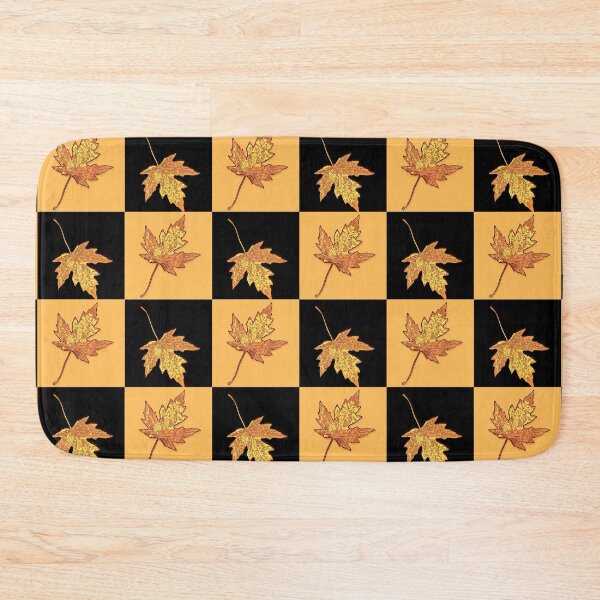 Item preview,  Maple leaves repeat patterns illustration art designed and sold by Sameera Amir.