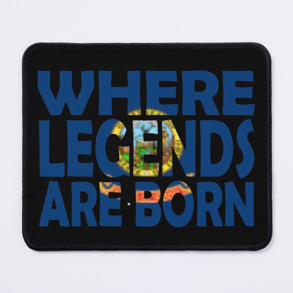 Item preview, Idaho Flag - Where Legends Are Born designed and sold by Quotes-I-Wear.