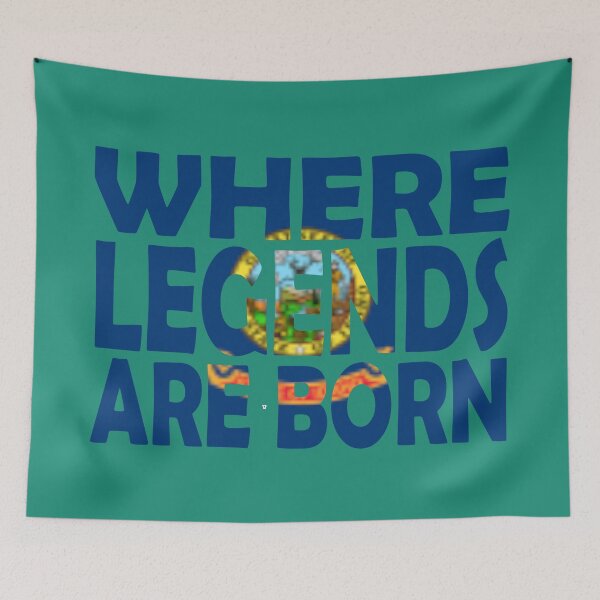 Item preview, Idaho Flag - Where Legends Are Born designed and sold by Quotes-I-Wear.