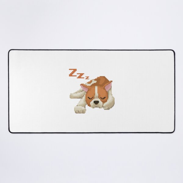 Item preview, Pixelated Cute Puppy Sleeping designed and sold by HopeDetour.