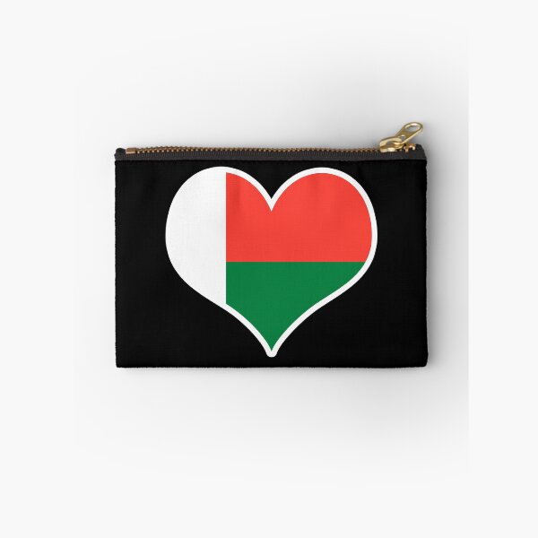 Item preview, Madagascar Flag Heart designed and sold by PKHalford.