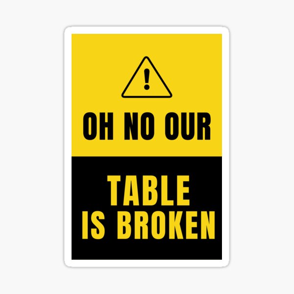 Is this our table