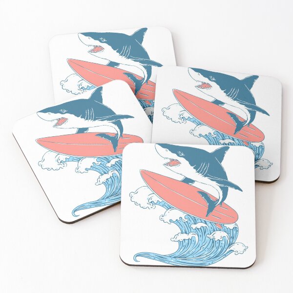 Item preview, Surfing Shark designed and sold by VectoMore.