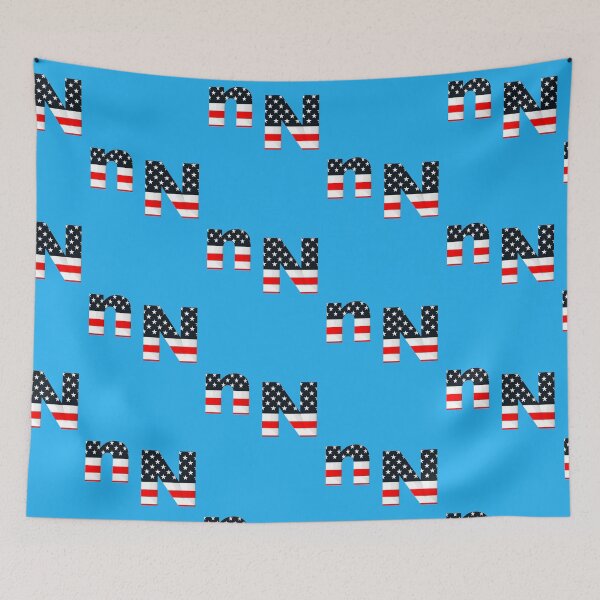 Item preview, alphabet USA N designed and sold by mostheristore.