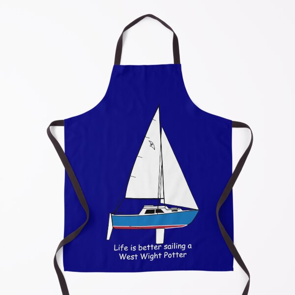Item preview, West Wight Potter - Life is better sailing a West Wight Potter designed and sold by CHBB.