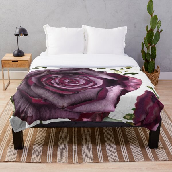 Item preview, Rosa morada dorada designed and sold by Blu Happiness.