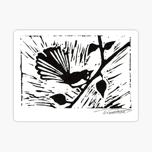 Piwakawaka 2 Sticker