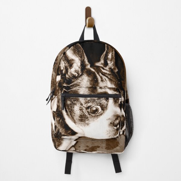 Item preview, Senior Boston Terrier Rescue Dog designed and sold by Happykale.