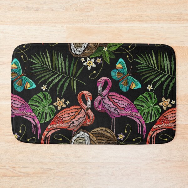 Item preview, Embroidery Flamingo designed and sold by HarleyGarner.