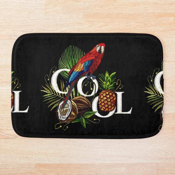 Item preview, Embroidery parrot palm leaves designed and sold by HarleyGarner.