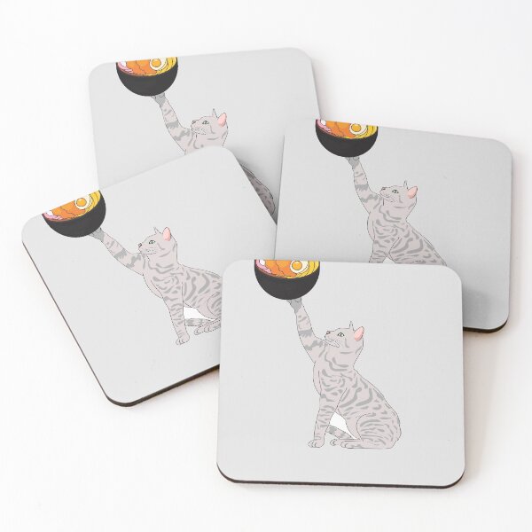 Item preview, kawaii neko Ramen Cat Anime Kawaii Neko designed and sold by RyoSaeba90.