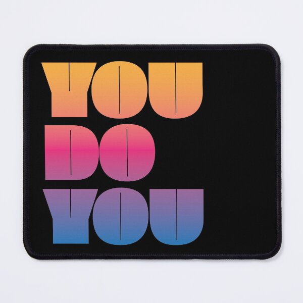 Item preview, YOU DO YOU 2 on Black designed and sold by DistinctiveType.
