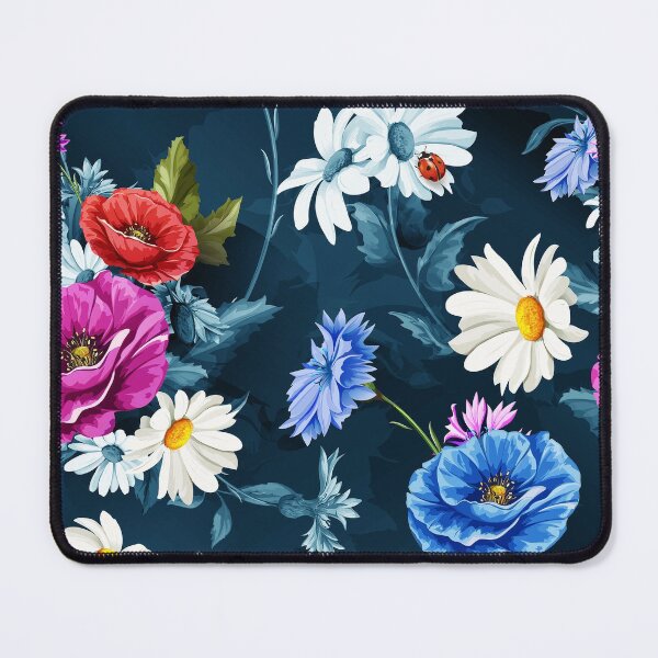 Item preview, flower ladybird pattern designed and sold by HarleyGarner.