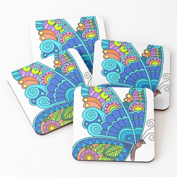 Item preview, Colorful mandala butterfly designed and sold by THE MNM.