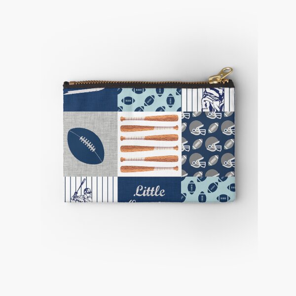 Item preview, Football Blue Navy pattern designed and sold by HarleyGarner.